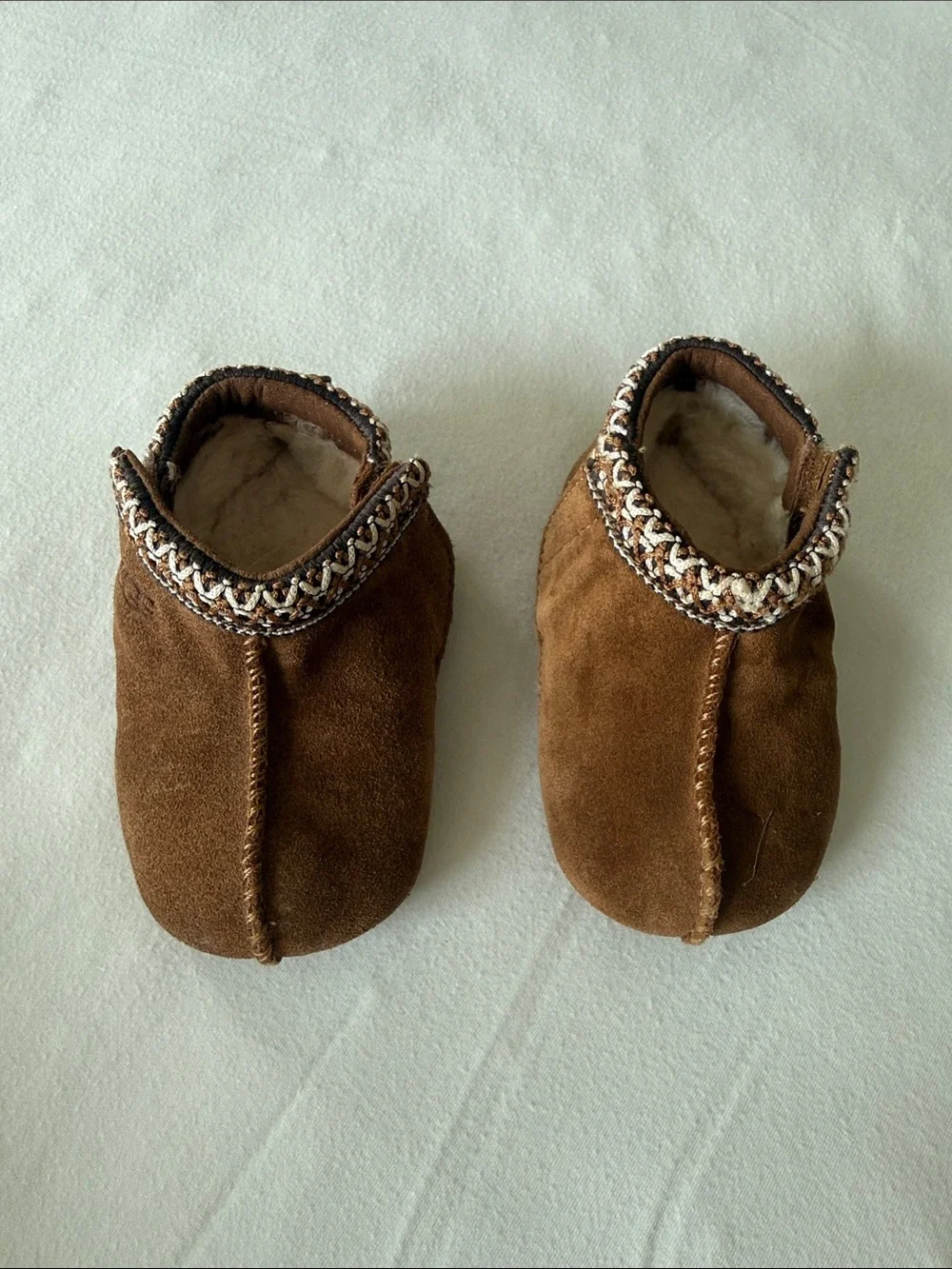UGG Kids (Baby) Tasman Chestnut Slippers Size 02/03